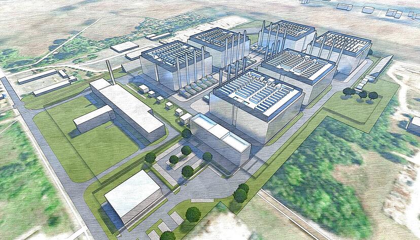 So soll das Rechenzentrum der Schwarz-Gruppe bei Lübbenau einmal aussehen. So soll das Rechenzentrum der Schwarz-Gruppe bei Lübbenau einmal aussehen.