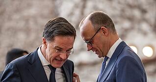 Bundeskanzler Friedrich Merz (CDU) äußerte sich am Rande von Gesprächen mit Nato-Generalsekretär Mark Rutte zum Thema.