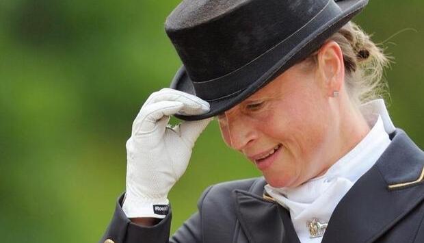 Dressurreiterin Isabell Werth hat ihren Sohn Frederik mit in die USA genommen.