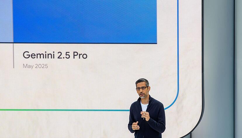 Google-Chef Sundar Pichai spricht &uuml;ber Gemini, Googles Antwort auf ChatGPT und Co.