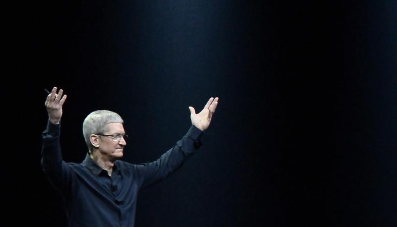 Tim Cook gab sich entspannt. Foto: John G. Mabanglo