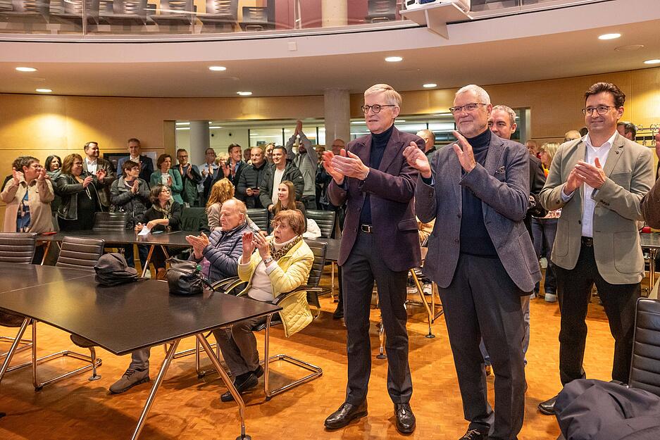 Die Bad Rappenauer haben Sebastian Frei erneut zum Oberbürgermeister gewählt. Die Bad Rappenauer haben Sebastian Frei erneut zum Oberbürgermeister gewählt.