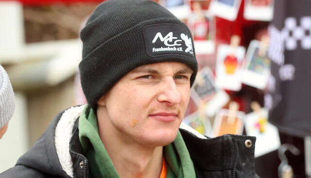 Lukas Wittwer vom MCC Frankenbach hatte bei seinen MX1-Eins&auml;tzen eine Menge Spa&szlig;, musste den ersten Lauf aber vorzeitig beenden.
