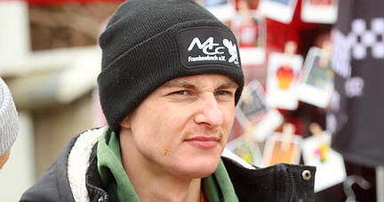 Lukas Wittwer vom MCC Frankenbach hatte bei seinen MX1-Eins&auml;tzen eine Menge Spa&szlig;, musste den ersten Lauf aber vorzeitig beenden.