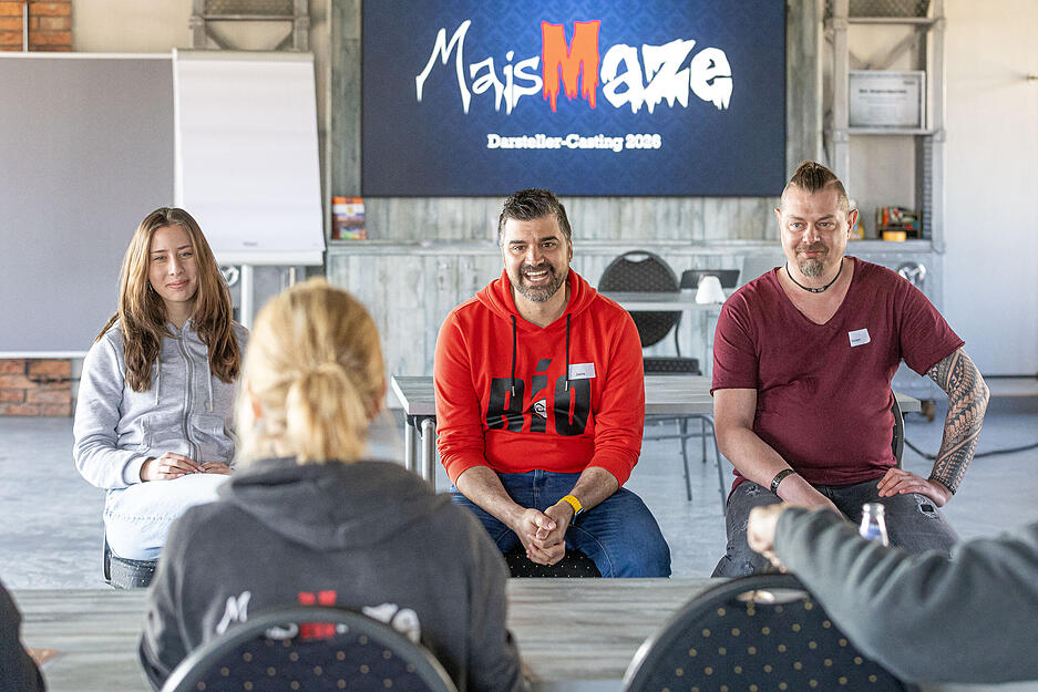 Geprobt wird für das herbstliche Highlight im Cleebronner Erlebnispark. Geprobt wird für das herbstliche Highlight im Cleebronner Erlebnispark.