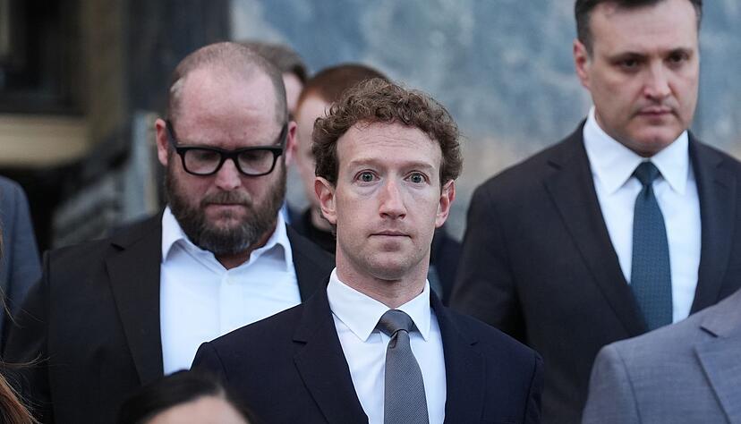 Auch Meta-Chef Mark Zuckerberg wurde in dem Prozess vor Geschworenen befragt. (Archivbild)