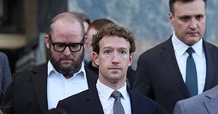 Auch Meta-Chef Mark Zuckerberg wurde in dem Prozess vor Geschworenen befragt. (Archivbild)