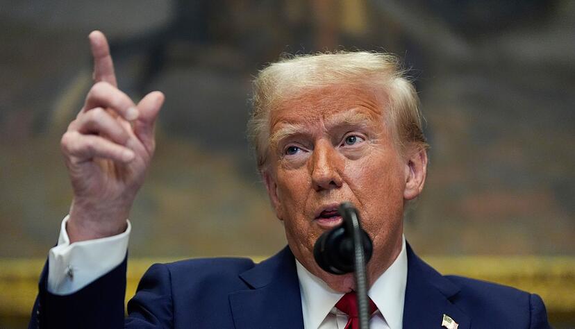 US-Pr&auml;sident Trump hob die US-Sanktionen gegen israelische Siedler auf.