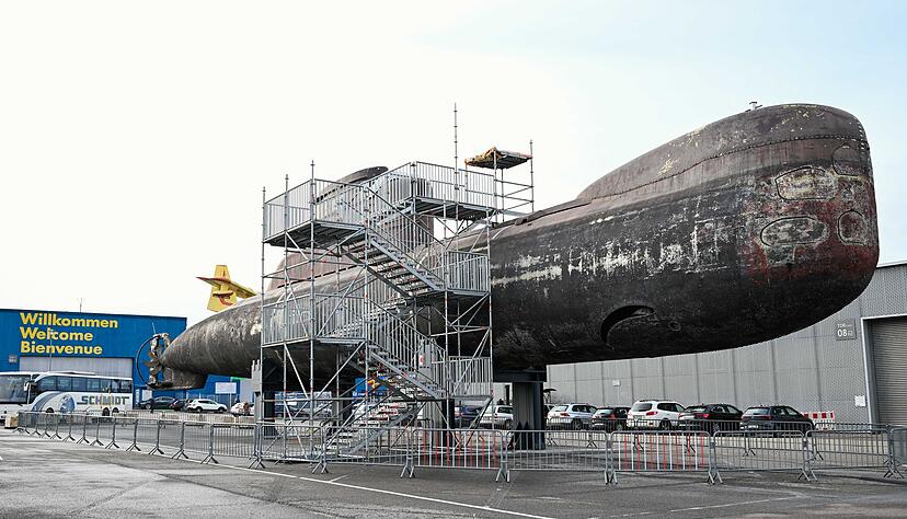 Das ehemalige U-Boot U17 soll im kommenden Jahr für Besucher des Technikmuseums Sinsheim zugänglich werden. Das ehemalige U-Boot U17 soll im kommenden Jahr für Besucher des Technikmuseums Sinsheim zugänglich werden.