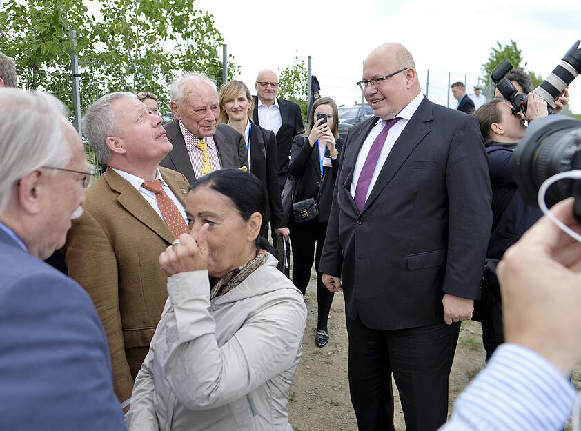 Spatenstich für die Alexander-Gerst-Sternwarte