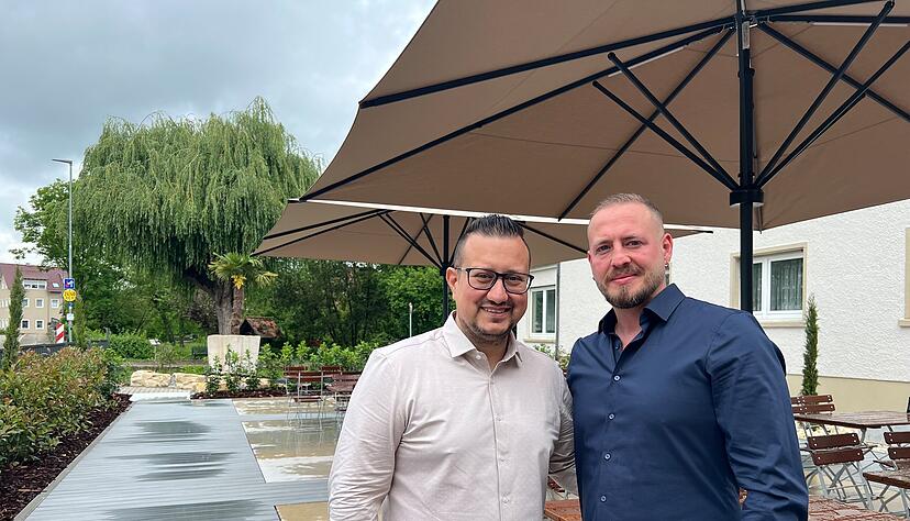 Hinter der Pizzeria Il Fratelli stehen der Grieche Stefanos Paparas und der Italiener Filippo Ferruggia (rechts).