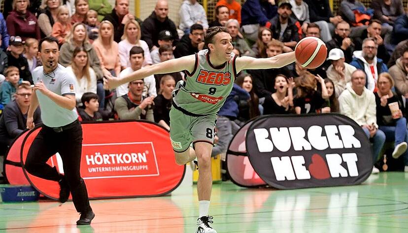 Arnau L&oacute;pez und die Reds mussten sich gegen den TSV Wieblingen zun&auml;chst m&auml;chtig strecken, behielten die Punkte aber in der heimischen M&ouml;rike-Sporthalle.