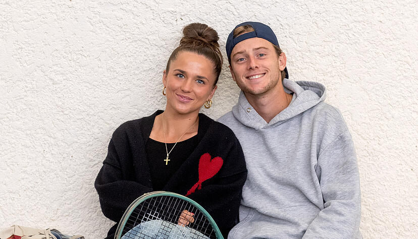 Optimale Unterst&uuml;tzung: Mia Mack aus L&ouml;chgau ist die Freundin des Niederl&auml;nders Guy Den Ouden.