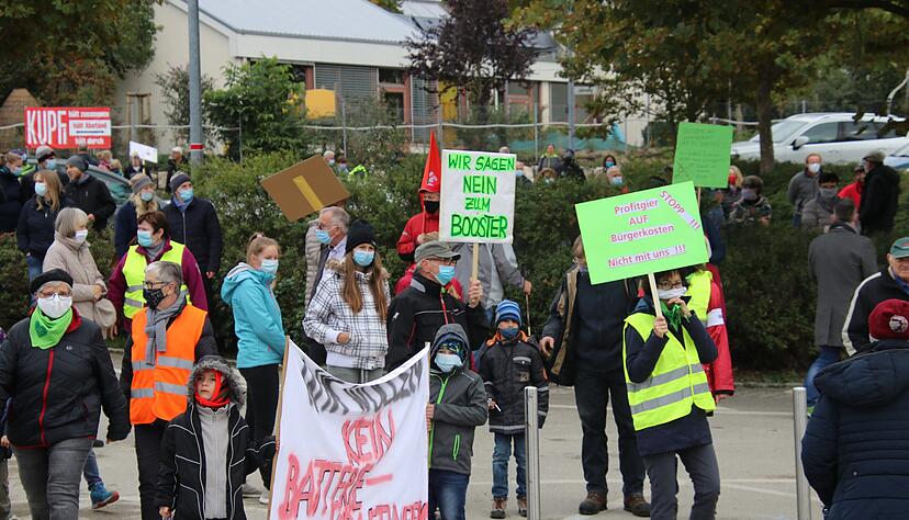 Bisheriger Höhepunkt der Proteste: Mitte Oktober mobilisierten die Projekt-Gegner mithilfe der Haller IG Metall zu einem Sternmarsch in Kupferzell.
Foto: Archiv/Gaukel