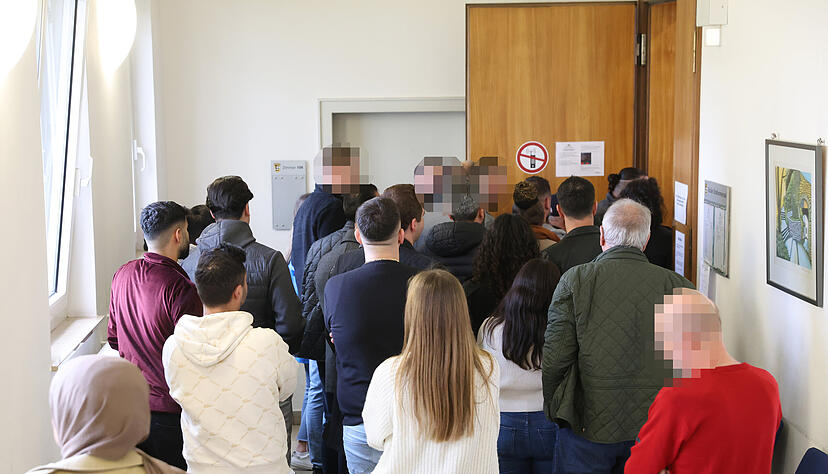 Großer Andrang herrscht am letzten Prozesstag im Heilbronner Raser-Prozess.