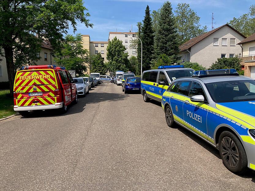Polizeieinsatz in Heilbronn-Böckingen