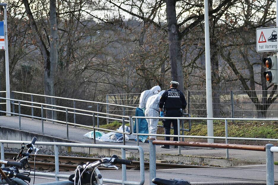 An einer Stadtbahnhaltestelle wurde ein Kind vor eine einfahrende Bahn gestoßen. An einer Stadtbahnhaltestelle wurde ein Kind vor eine einfahrende Bahn gestoßen.