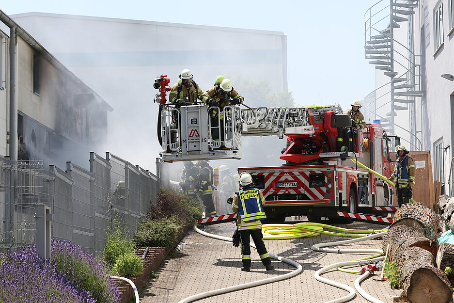 Brand in Bretzfeld-Schwabbach