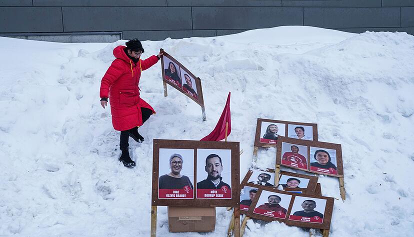 Der von der Trump-Debatte bestimmte Wahlkampf auf Grönland ist vorbei, nun wird abgestimmt. (Archivbild) Der von der Trump-Debatte bestimmte Wahlkampf auf Grönland ist vorbei, nun wird abgestimmt. (Archivbild)