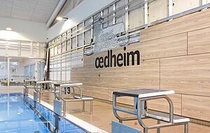 Bis zur Eröffnung wird das Oedheim-Logo noch fertig angebracht. Bis zur Eröffnung wird das Oedheim-Logo noch fertig angebracht.