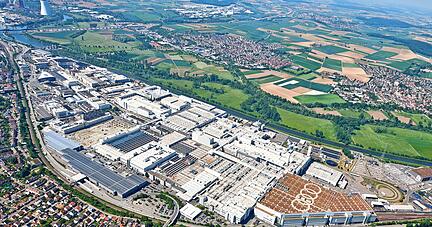 Das ist der Audi-Standort in Neckarsulm. Foto: Audi