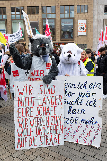 Verdi-Kundgebung in Heilbronn