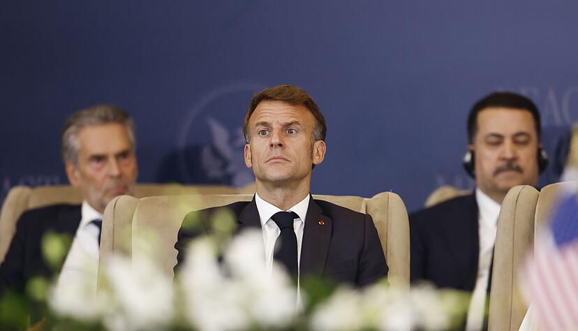 Nach dem Gaza-Friedensgipfel fordert der französische Präsident Emmanuel Macron eine äußerst strenge internationale Überwachung im Gazastreifen. Nach dem Gaza-Friedensgipfel fordert der französische Präsident Emmanuel Macron eine äußerst strenge internationale Überwachung im Gazastreifen.