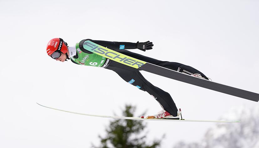 Karl Geiger war beim Saisonabschluss der beste Deutsche.