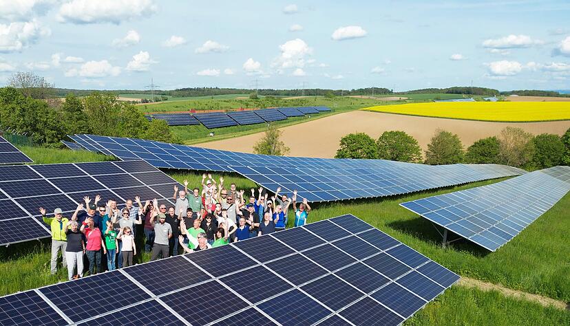 Das Team der Bürgerenergiegenossenschaft Kraichgau hat schon mehrere Photovoltaikprojekte begleitet. Foto: BEG Kraichgau Das Team der Bürgerenergiegenossenschaft Kraichgau hat schon mehrere Photovoltaikprojekte begleitet. Foto: BEG Kraichgau
