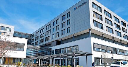 Mit den Neubauten der Kliniken am Plattenwald (im Bild) und am Gesundbrunnen kann die SLK einen effizienten Krankenhausbetrieb gewährleisten.