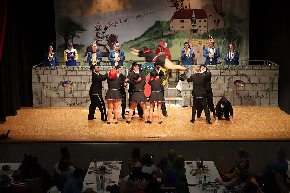 28. Februar 2025: Prunksitzung  im Eugen-Seitz-B&uuml;rgerhaus in Krautheim.