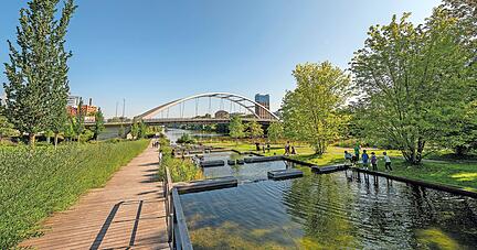 Der Neckar war der wirtschaftliche Erfolgsbringer Heilbronns. Seit der Buga 2019 wird er zunehmend als Lebensraum entdeckt.
Foto: privat