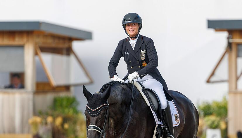 Isabell Werth reitet auch im EM-Einzel stark.