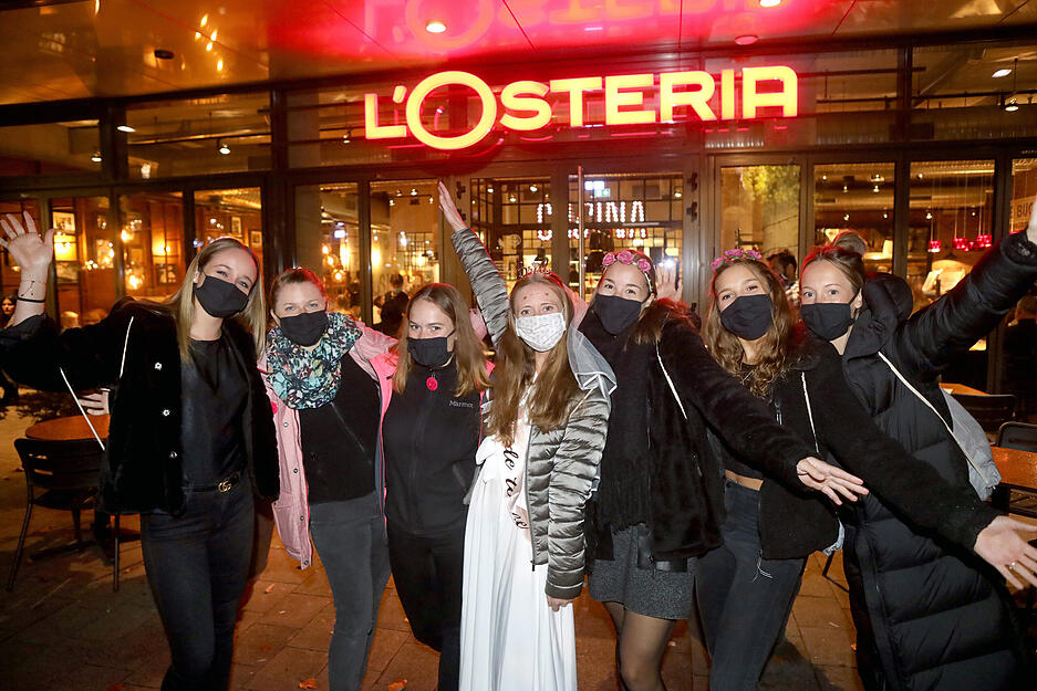 Maskenpflicht an der Neckarmeile