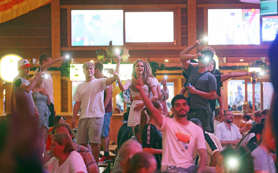 Volksfest Heilbronn, letzter Tag 2022