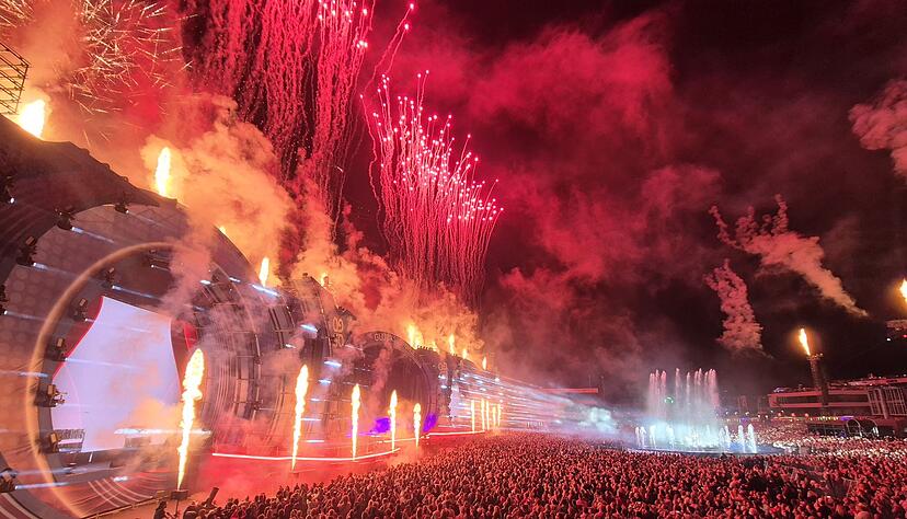 Zum Glücksgefühle-Festival am Hockenheimring kamen laut Veranstalter 250.000 Menschen.