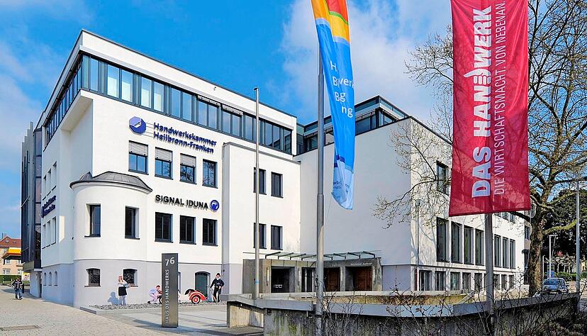 In der Handwerkskammer Heilbronn-Franken an der Allee in Heilbronn tagt zwei Mal im Jahr die Vollversammlung.