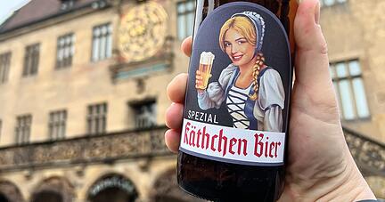Das Käthchenbier wird gut angenommen.