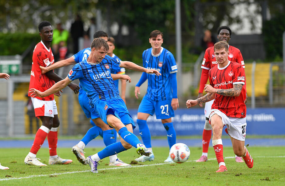 Der 1. FC Heidenheim hat das Testspiel gewonnen.