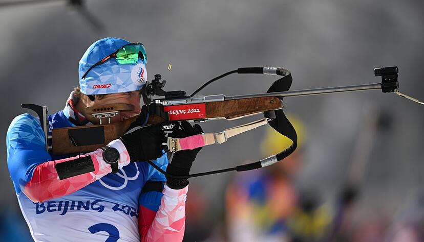 Bei den Olympischen Winterspielen von Peking gewann Eduard Latypow dreimal Bronze - eine Teilnahme 2026 scheint ausgeschlossen. (Archivbild)