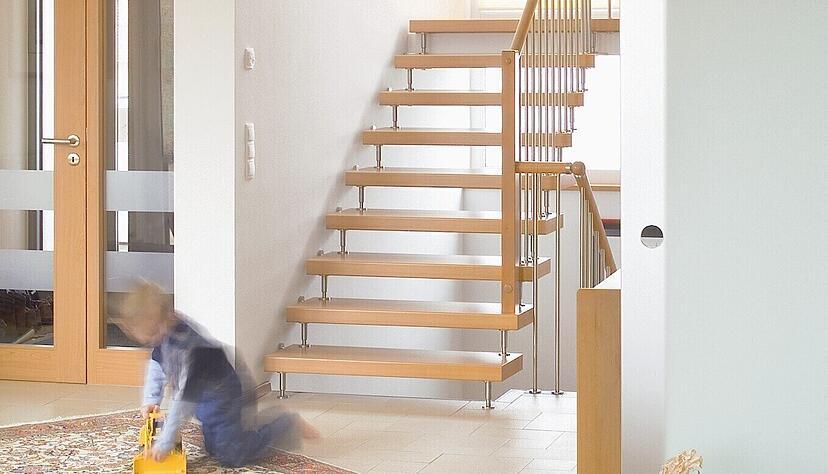 Solche Holztreppen stellte Longlife unter der Marke Kenngott bis vor Kurzem her.