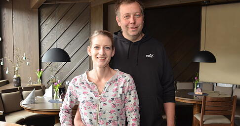 Franziska und Stefan Rosenberger haben in Untergruppenbach ihr Traumobjekt gefunden.