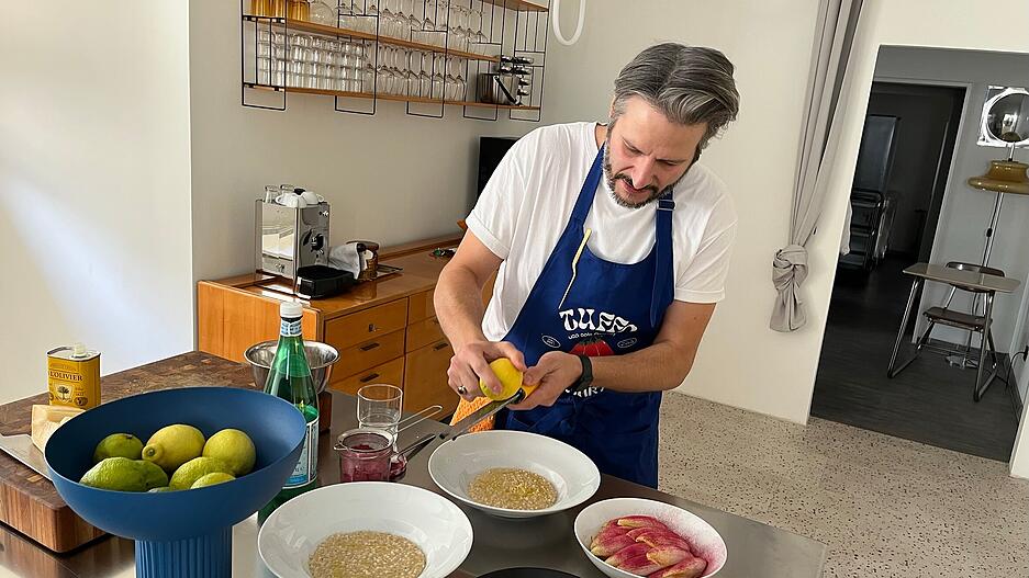 Zu Gast bei Michele Aiello  im "Tuffo."