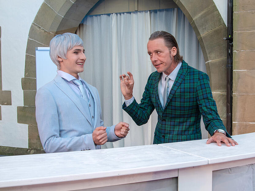 "Laible und Frisch - Urlaubsreif" Premiere bei den Burgfestspielen Jagsthausen