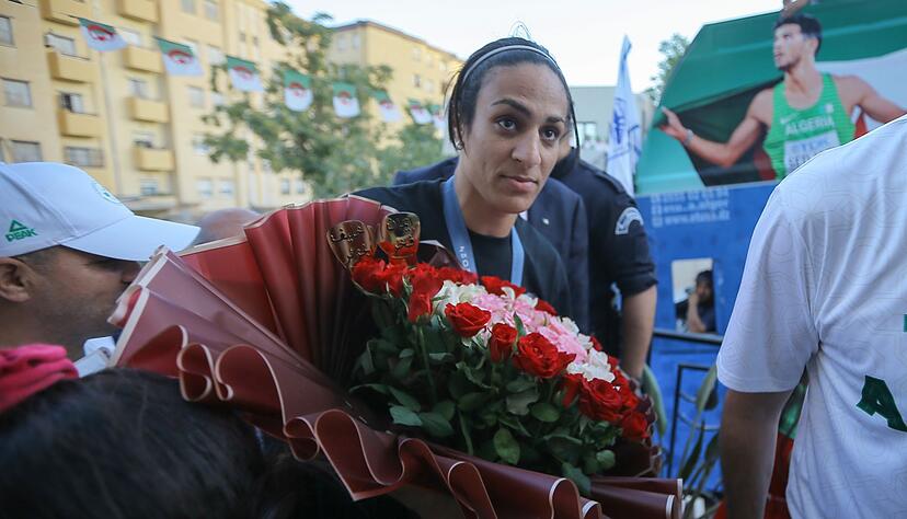 Geht gegen den Box-Verband World Boxing vor: Imane Khelif. (Archivbild)