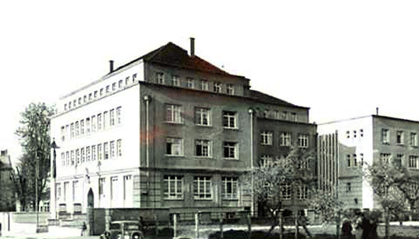 In der Klarastraße hatte die KSK bis zur Zerstörung Heilbronns im Dezember 1944 ihren Standort.