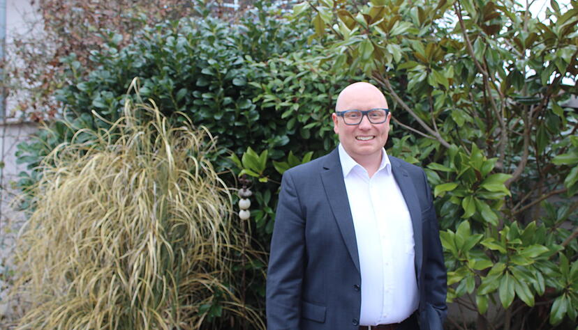 Engagiert sich in zwei F&ouml;rdervereinen der Gemeinde und m&ouml;chte nun Pfedelbacher B&uuml;rgermeister werden: Daniel Vogelmann.