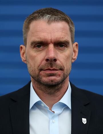 Bundestrainer Marcus Schwarzrock ist mit der Nationalmannschaft in Portugal. (Archivbild)