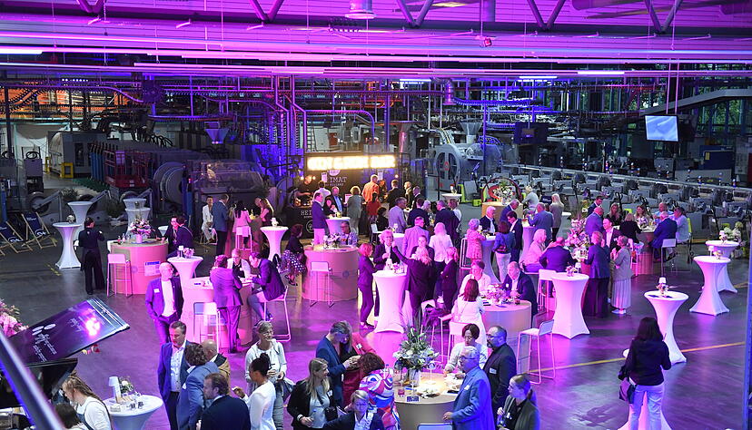 Der Landkreis Heilbronn, hier Vertreter bei der "Sommernacht der Wirtschaft", hat beste Noten bei den Zukunftschancen erhalten.