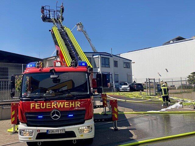 Brand in Bretzfeld-Schwabbach